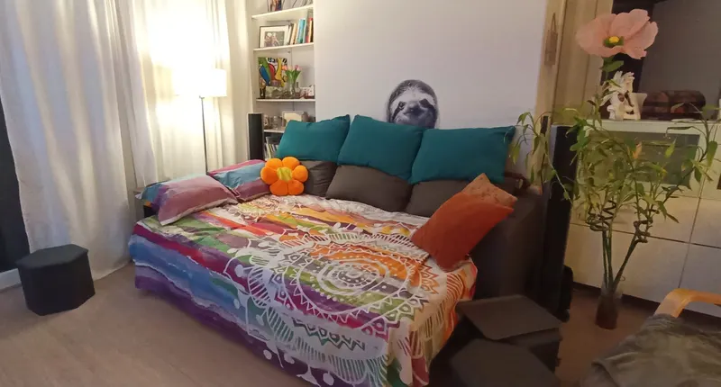 Cinema Daybed with Mandala Throw & Cushions